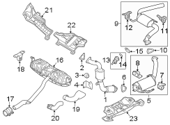 Exhaust - 2016 Vw Touareg Parts - Shop Online - Demontrond Volkswagen 